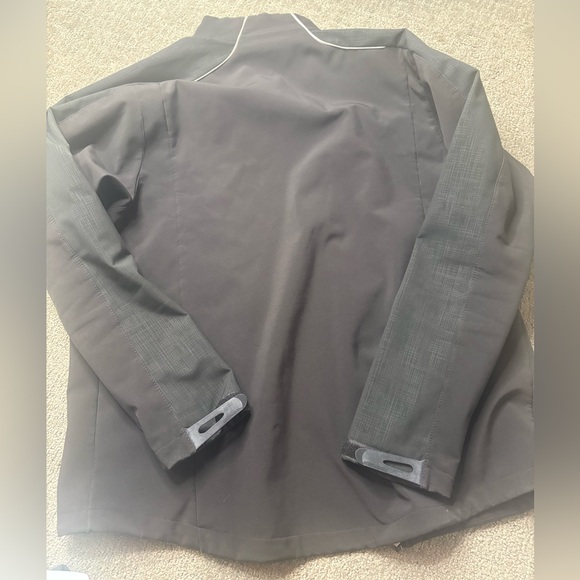 Men's Mercedes Benz Soft Shell North End Black Jacket Size Medium - Picture 6 of 8